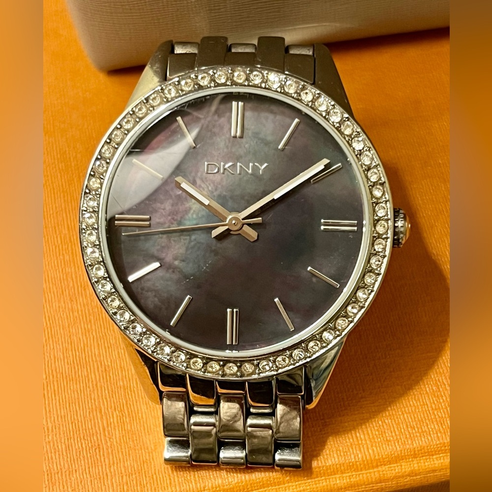 ❤️SOLD❤️ DKNY mother of Pearl watch